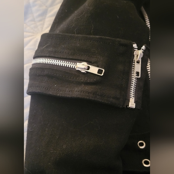 RARE vintage Lip Service Motorcycle Jacket SMALL - Picture 11 of 16